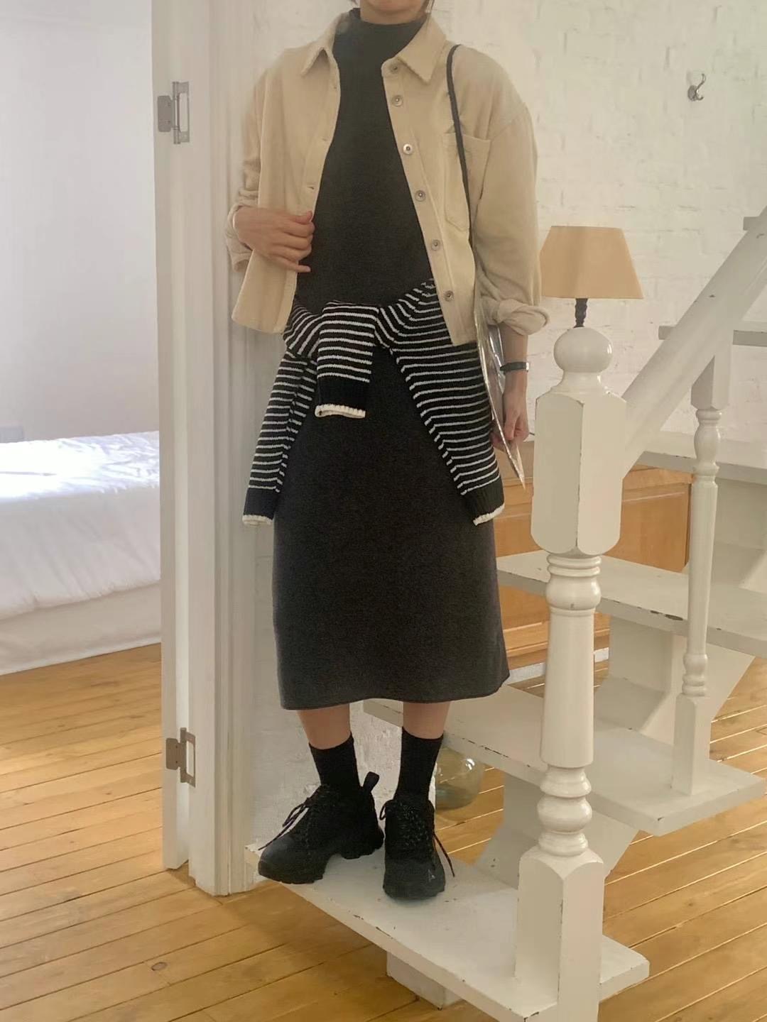 OUS.SEOUL韓國直郵女士新品人氣休閑時尚24秋夏襯衫蕾絲衫OUS.SEOUL襯衫/蕾絲衫