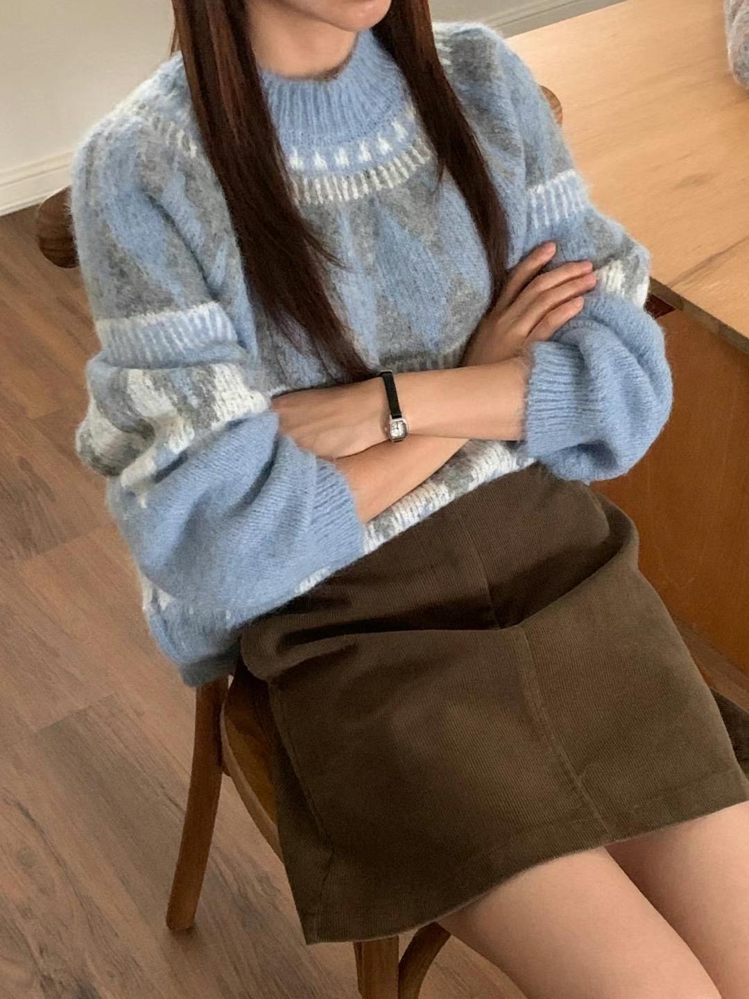 OUS.SEOUL東大門直郵女裝新品熱賣人氣真品推薦24秋夏毛衣OUS.SEOUL毛衣