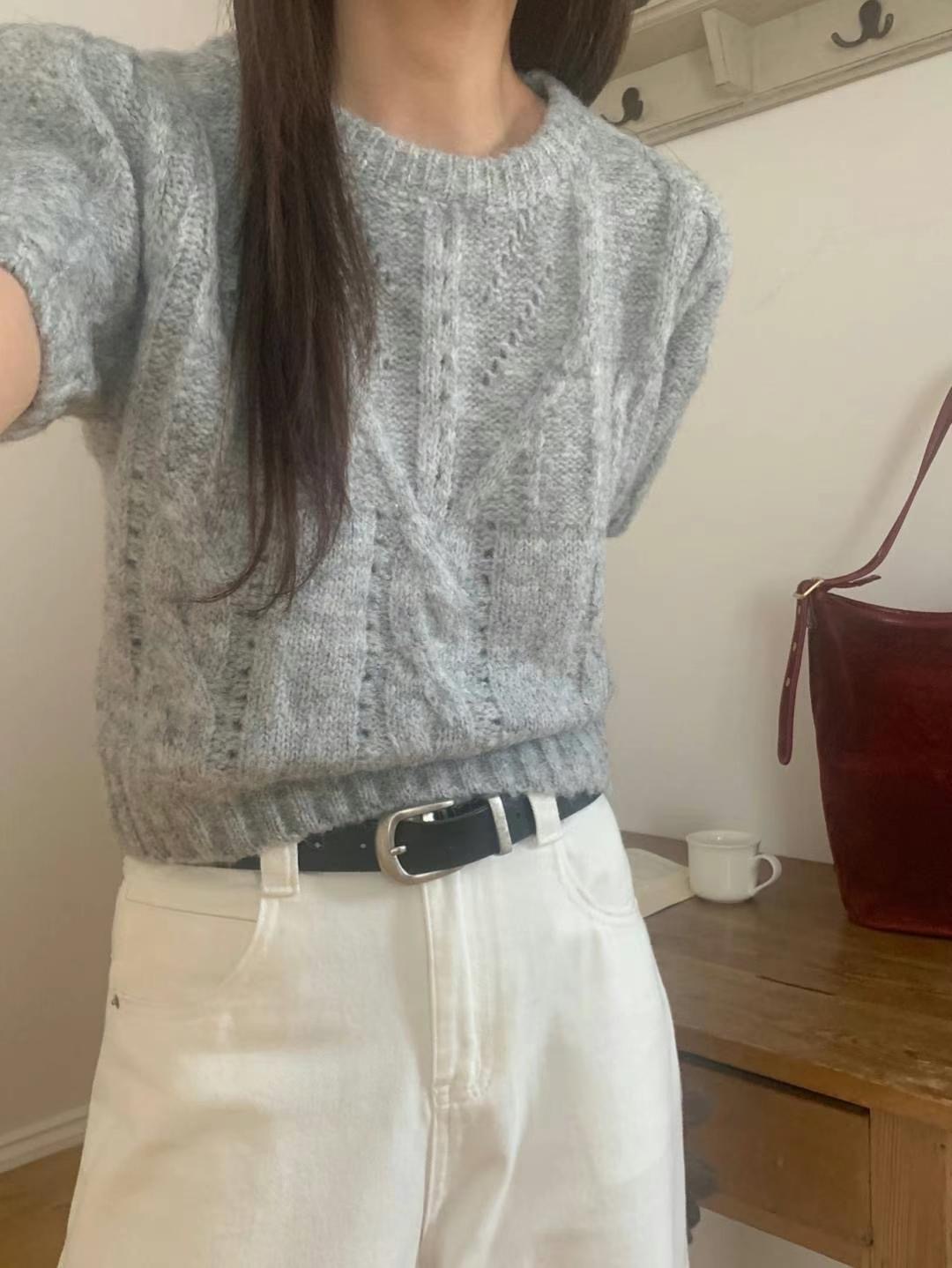 OUS.SEOUL東大門代購女士新品推薦休閑熱賣時尚人氣針織衫OUS.SEOUL針織衫圖色1