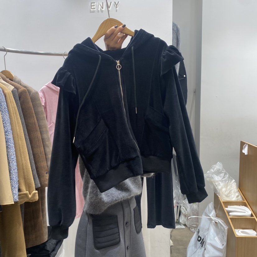 ENVY韓國直郵東大門代購女裝新款24秋冬休閑時尚人氣夾克ENVY夾克圖色2