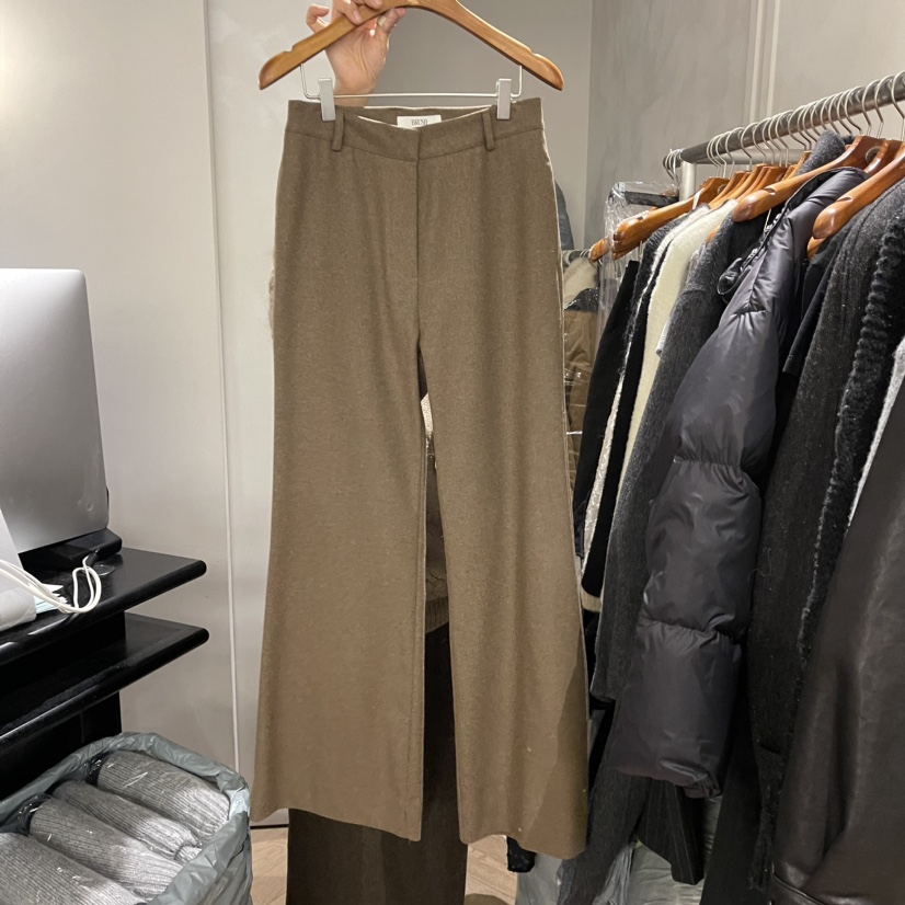 BRUSH-P韓國直郵東大門代購女裝新品休閑熱賣24秋冬休閑褲BRUSH-P休閑褲圖色1