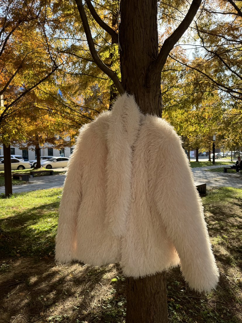 LIM LIM LIM韓國直郵女裝新款推薦時尚熱賣短款大衣含圍巾LIM LIM LIM短款大衣