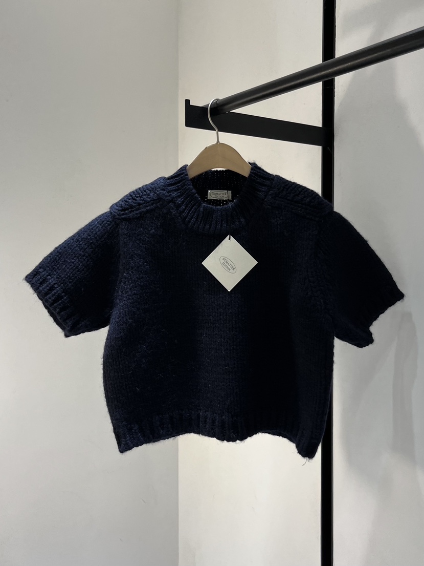 NOMATTER EDITION直郵韓國代購女裝新品時尚真品職業針織衫NOMATTER EDITION(品牌名容易遭投訴請注意)針織衫圖色2