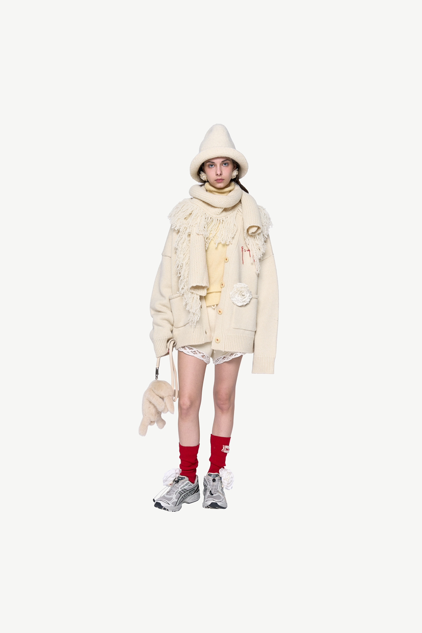 POLAROMO韓國直郵女士新品人氣熱賣職業休閑24秋夏圍巾披肩POLAROMO圍巾/披肩