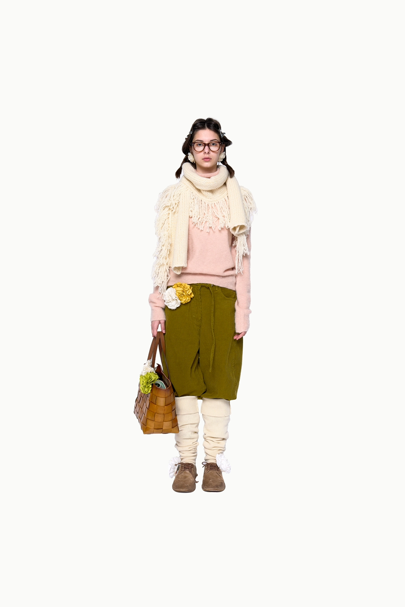 POLAROMO韓國直郵女士新品人氣熱賣職業休閑24秋夏圍巾披肩POLAROMO圍巾/披肩圖色2