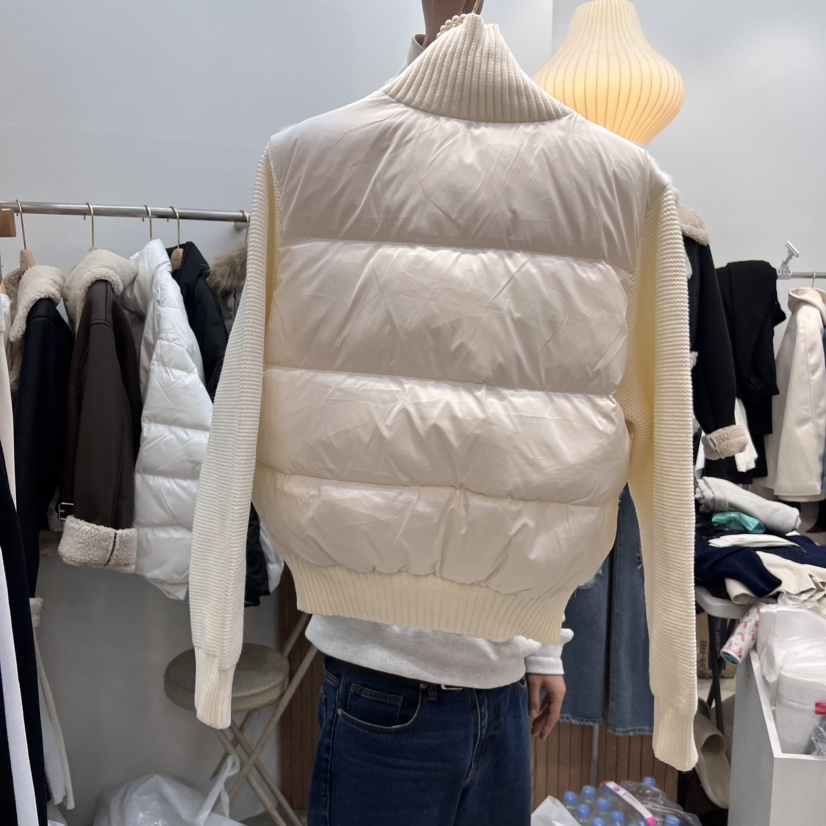 DELIGHT-Q韓國直郵女士新款人氣推薦真品短款羽絨服水貂填充DELIGHT-Q短款羽絨服