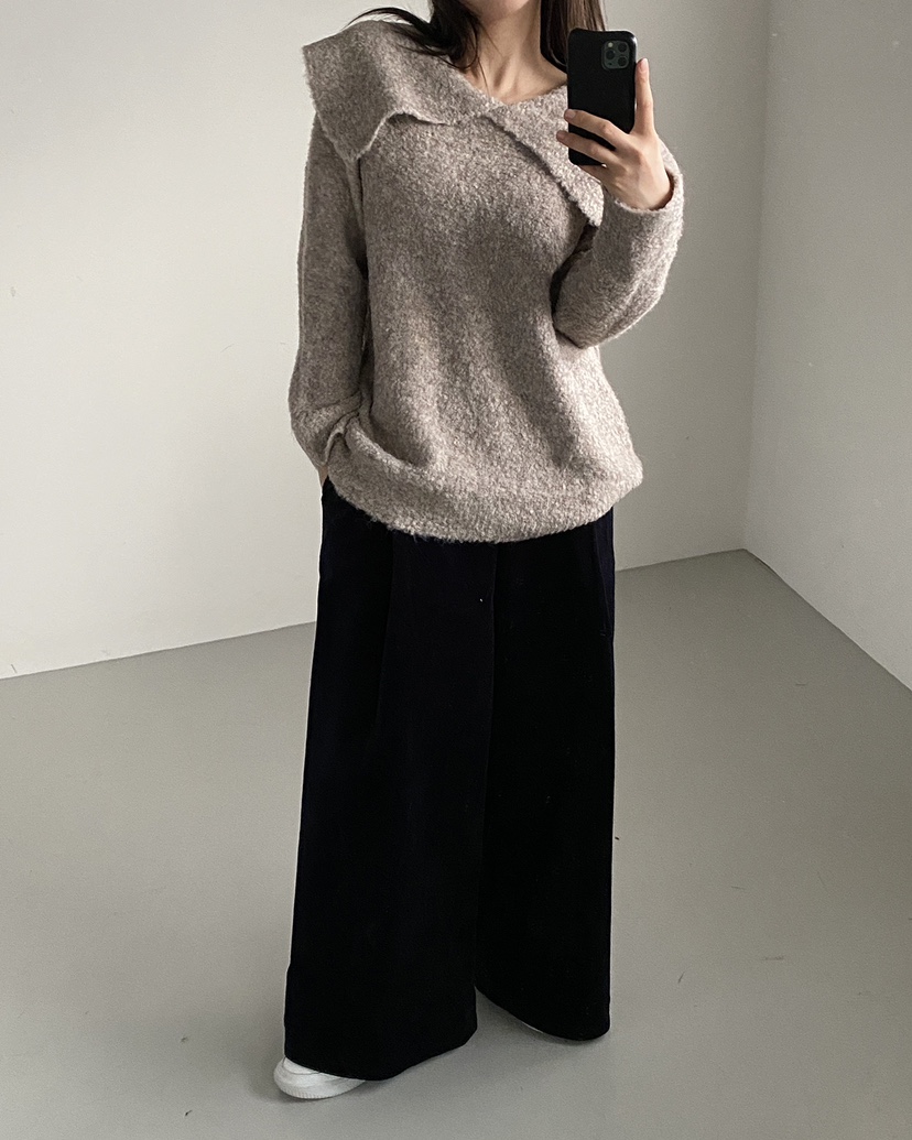 JENNIE/VENEFIT韓國代購女裝新款24秋夏推薦職業真品針織衫JENNIE/VENEFIT針織衫圖色4