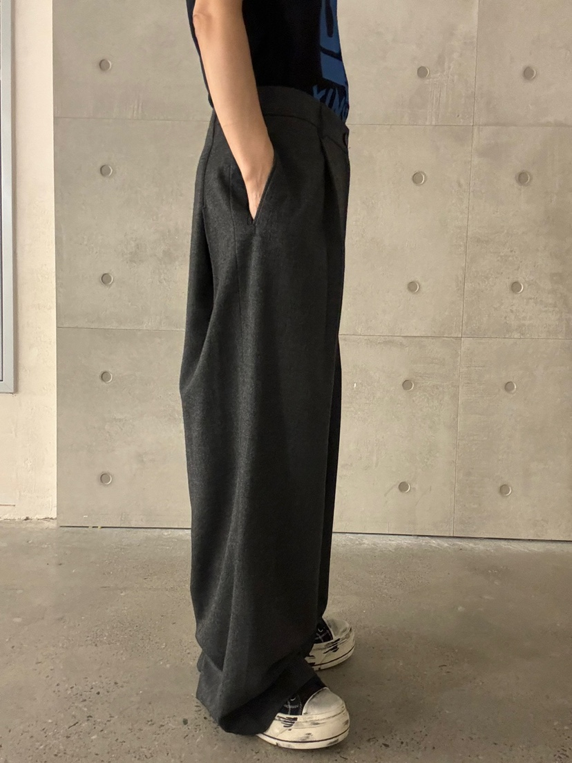 FRANC韓國代購女裝新品休閑24秋夏推薦熱賣時尚休閑褲羊毛FRANC休閑褲