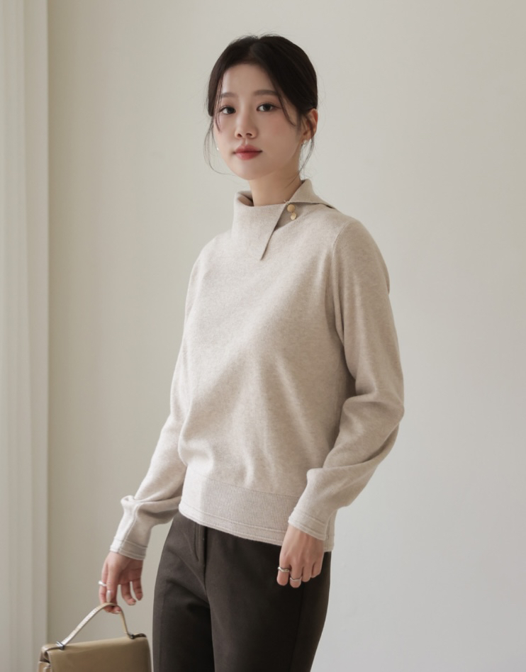 I BLLE東大門代購女士新品休閑24秋夏真品人氣熱賣針織衫I BLLE針織衫