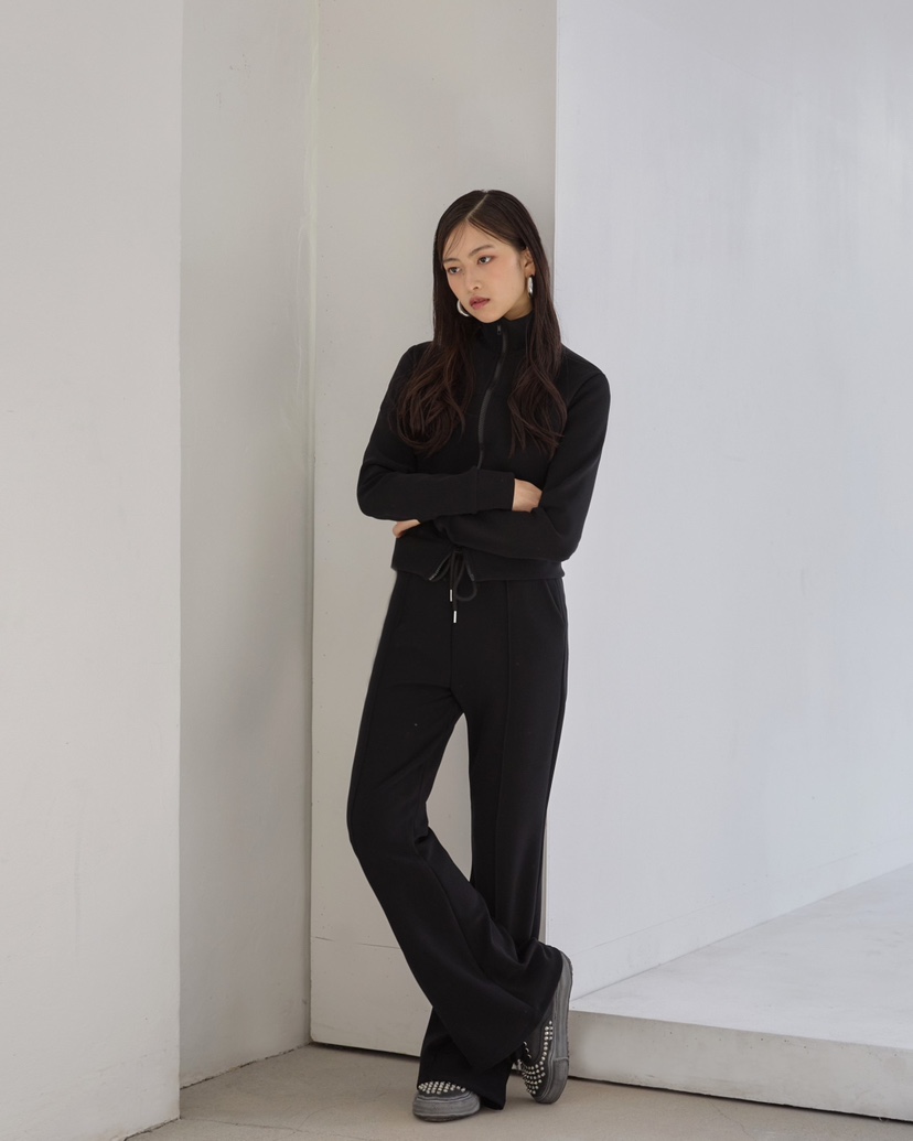 STAGE東大門代購女裝新款推薦熱賣時尚24秋夏休閑休閑褲拉絨STAGE休閑褲