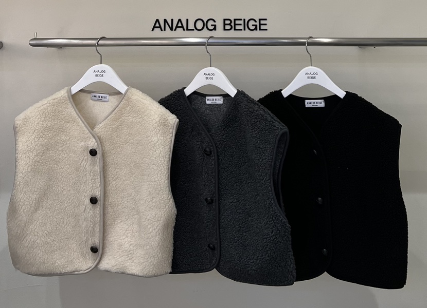 ANGLOG BEIGE韓國代購女裝新品職業真品24秋夏人氣時尚馬甲ANGLOG BEIGE馬甲