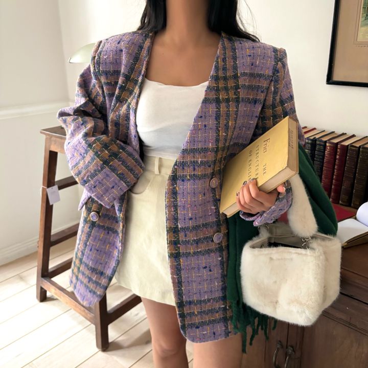 MARS東大門直郵女士新品推薦24秋夏時尚真品中長款大衣花呢mars中長款大衣