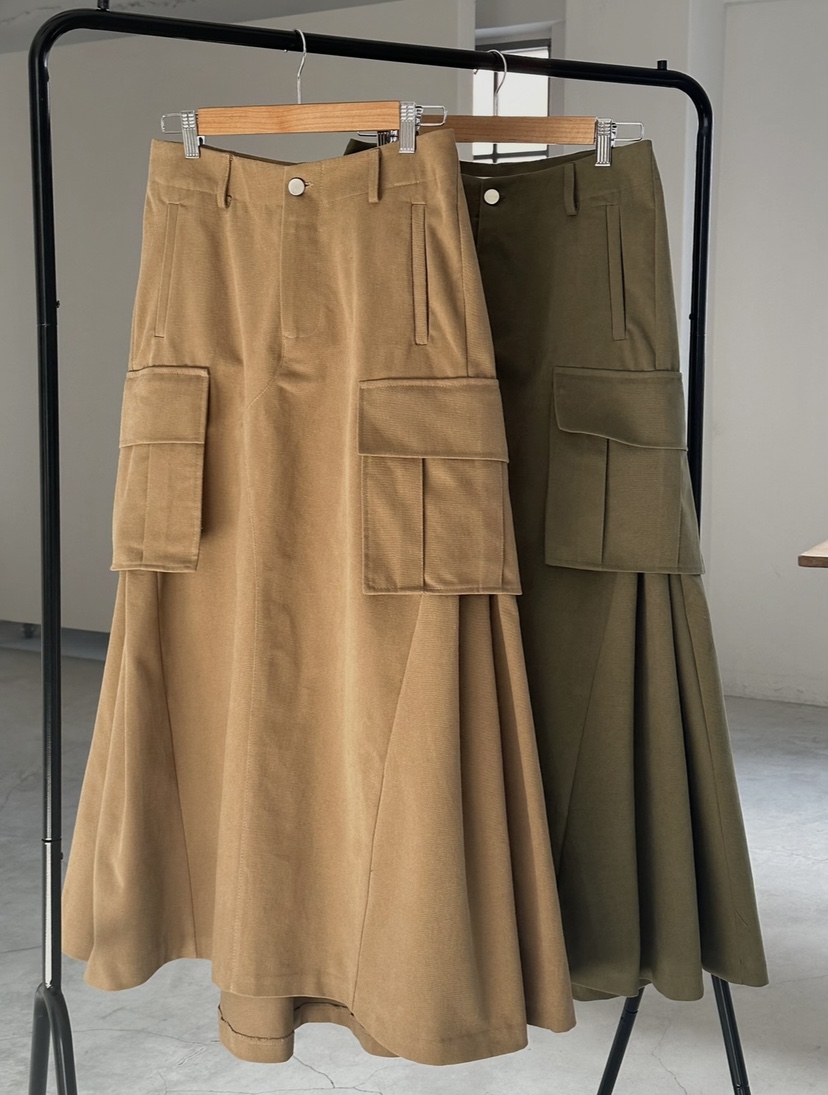 BYRING直郵韓國代購女裝新款人氣休閑真品推薦職業24秋冬長裙BYRING長裙