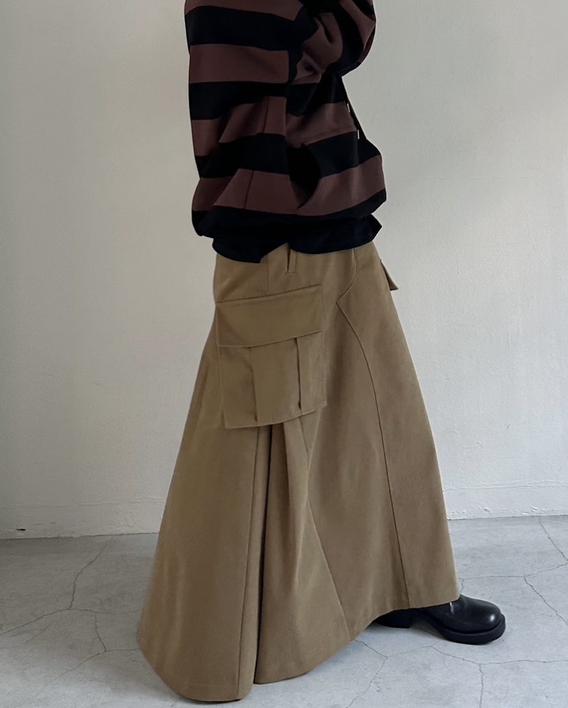 BYRING直郵韓國代購女裝新款人氣休閑真品推薦職業24秋冬長裙BYRING長裙