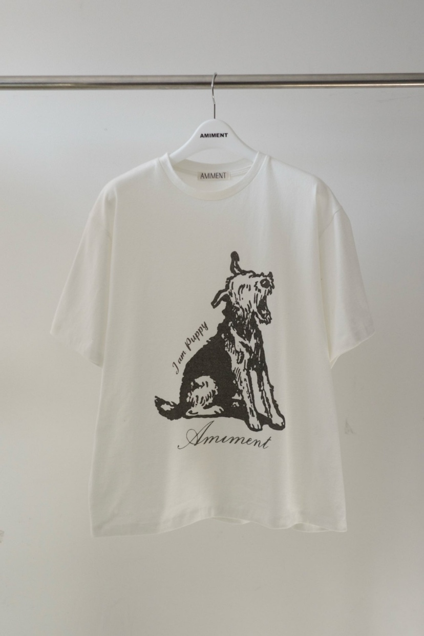 AMIMENT韓國直郵東大門實拍女裝新品休閑人氣職業真品推薦T恤JANIE/NIAT恤圖色1