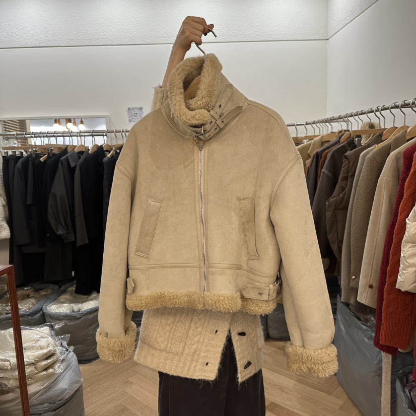 NOWHERE直郵韓國代購女裝新品時尚熱賣人氣推薦真品短款大衣NOWHERE短款大衣圖色2
