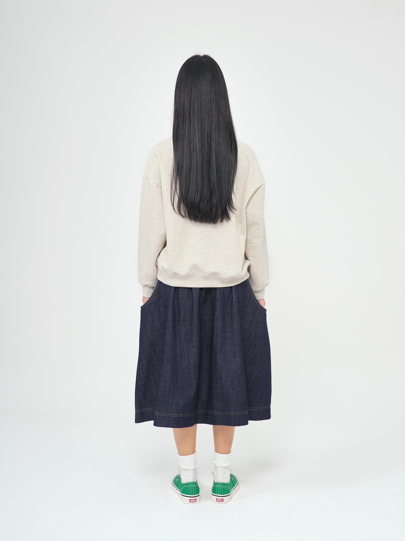 RUMBA韓國代購女裝新品推薦真品熱賣職業休閑24秋夏半身裙中短裙RUMBA半身裙/中短裙