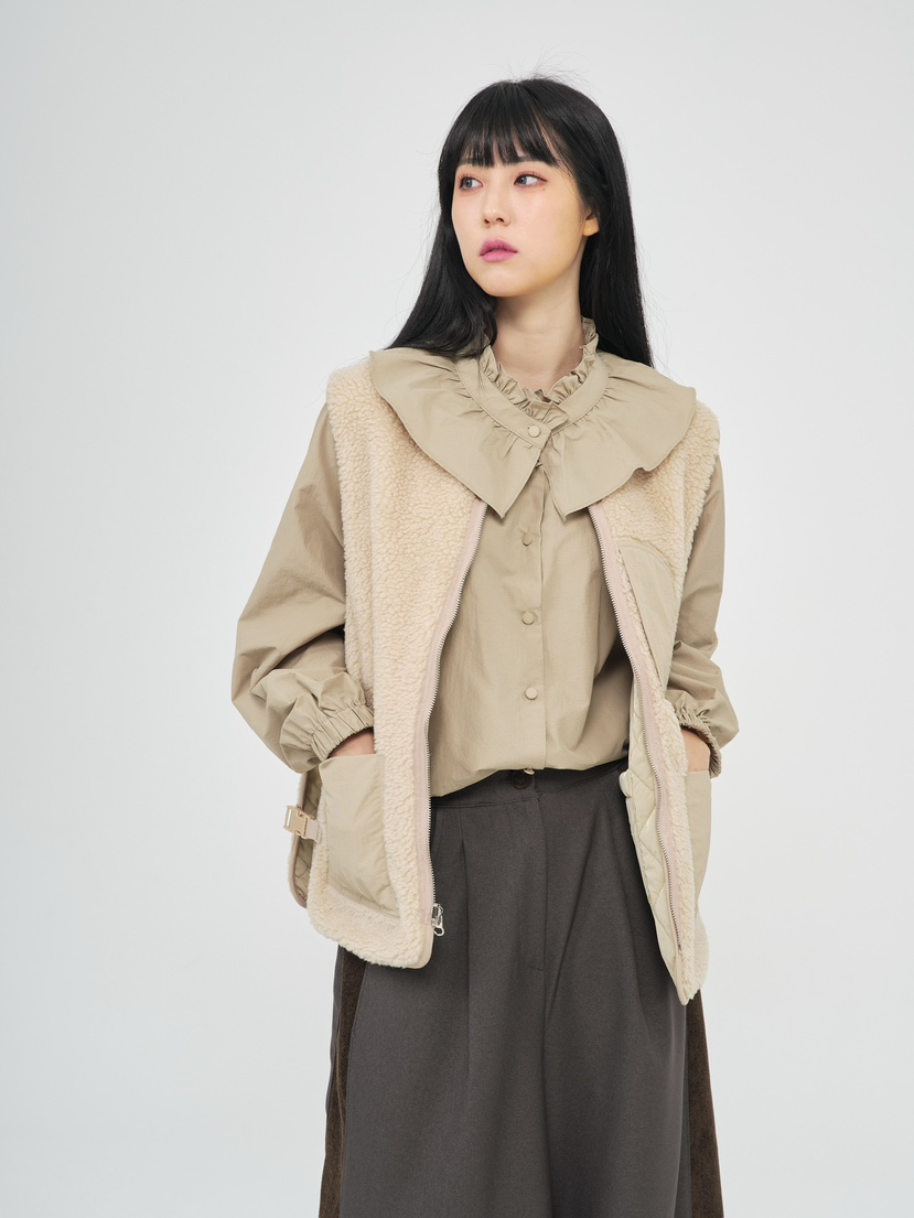 RUMBA東大門代購女士新款休閑人氣時尚熱賣真品24秋夏馬甲雙面RUMBA馬甲