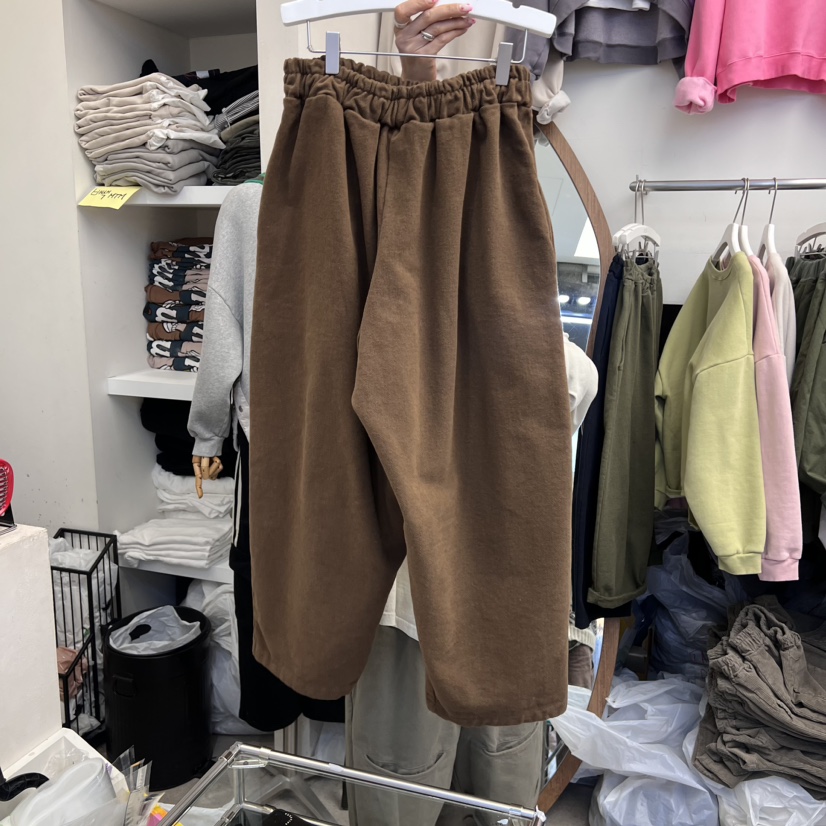 ZACCU韓國代購女士新款真品24秋夏休閑推薦熱賣休閑褲加絨ZACCU休閑褲