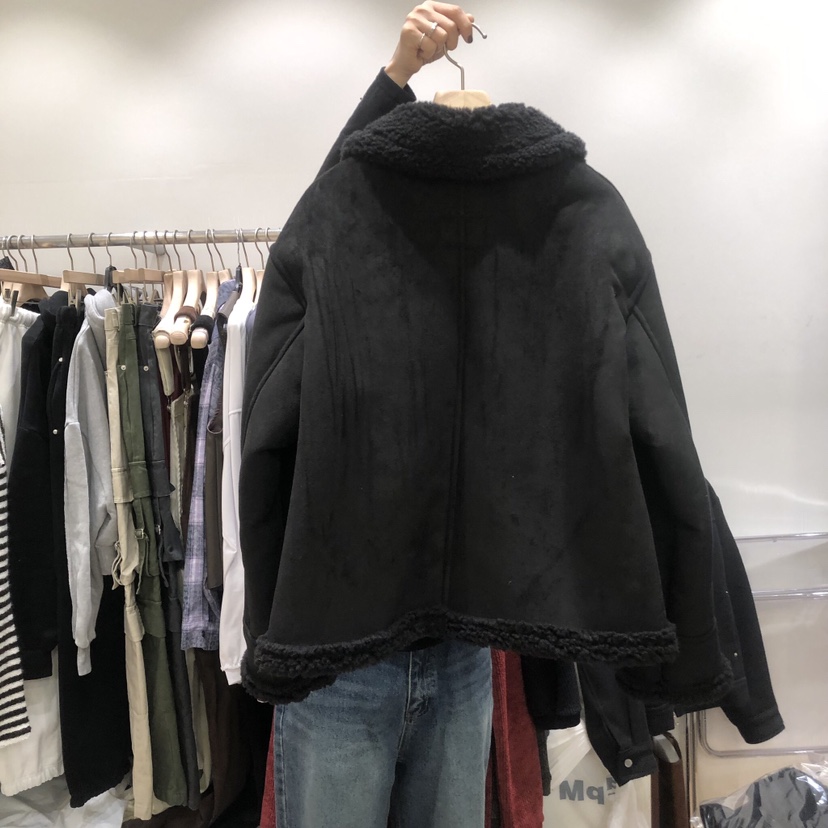 Vibelle東大門代購女裝新品職業人氣推薦熱賣24秋夏短款大衣VIBELLE短款大衣