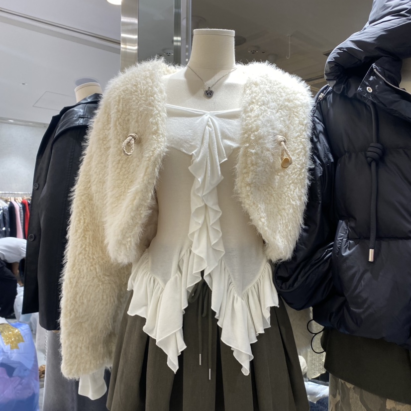 OUR MINUTE東大門代購女士新品職業真品24秋夏人氣熱賣夾克RUMBA夾克圖色1