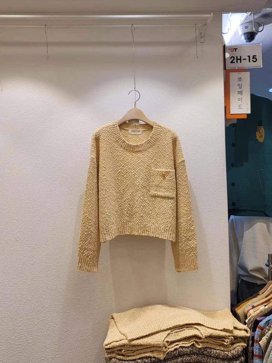 SEWING MADE東大門直郵女裝新款時尚推薦真品24秋夏針織衫SEWING MADE針織衫