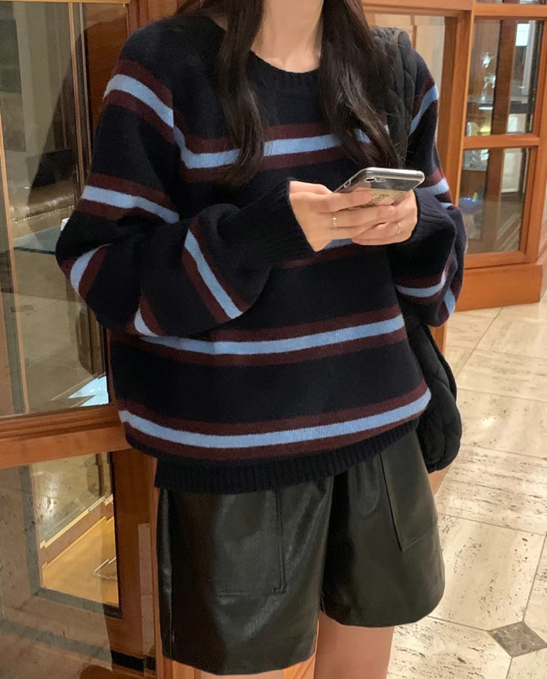 YOUTH韓國代購女裝新品休閑職業推薦人氣真品時尚熱賣24秋夏毛衣YOUTH毛衣圖色3