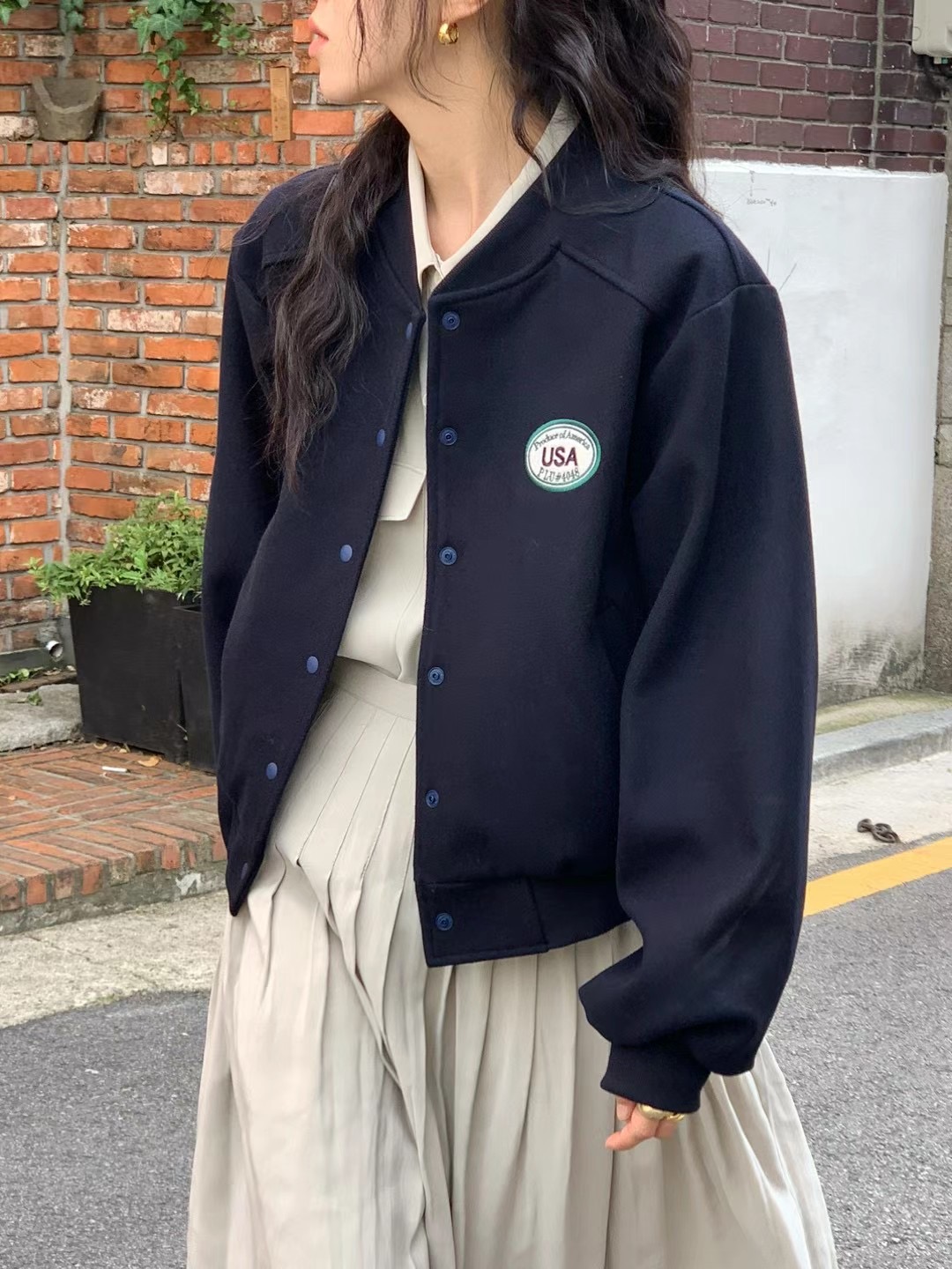 YOUTH東大門代購女士新品人氣熱賣24秋夏職業時尚休閑夾克YOUTH夾克圖色2