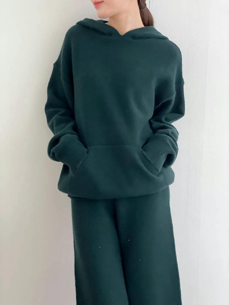 MUSTBE東大門實拍女裝新品真品熱賣24秋夏推薦針織衫連帽MUSTBE針織衫圖色3