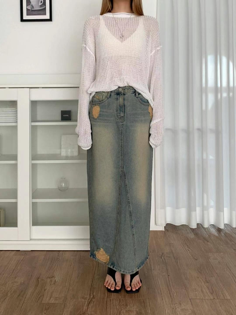 STYLE LAB東大門代購女士新品職業熱賣24秋夏真品推薦長裙STYLE LAB長裙