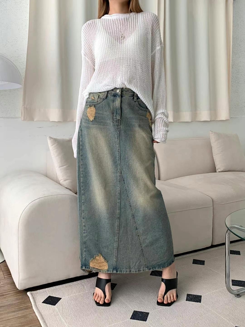 STYLE LAB東大門代購女士新品職業熱賣24秋夏真品推薦長裙STYLE LAB長裙