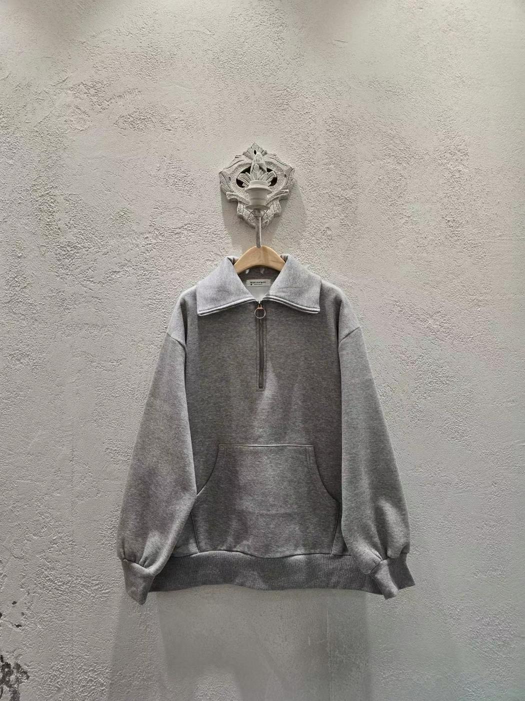 MASH MARIGOLD東大門直郵女士新品休閑推薦真品衛衣拉鏈加絨MASH MARIGOLD衛衣