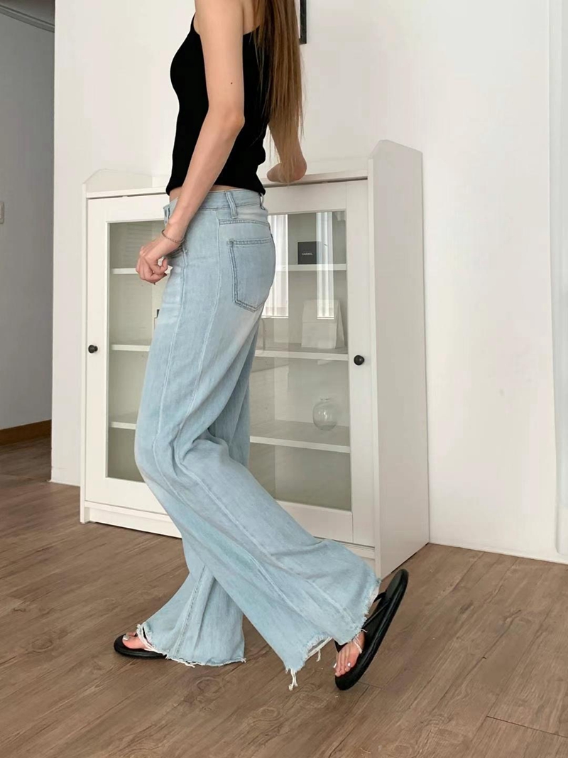 STYLE LAB東大門代購女裝新款推薦職業24秋夏時尚牛仔褲STYLE LAB牛仔褲