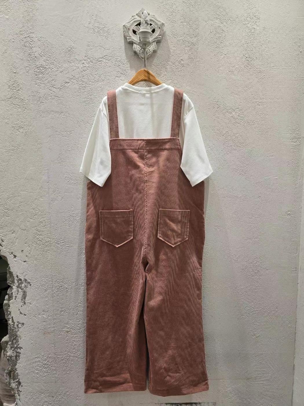 MASH MARIGOLD東大門實拍女士新款熱賣真品推薦休閑背帶褲MASH MARIGOLD背帶褲