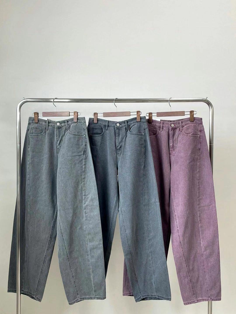 STYLE LAB東大門代購女裝新品職業休閑人氣真品熱賣牛仔褲STYLE LAB牛仔褲圖色2左二色