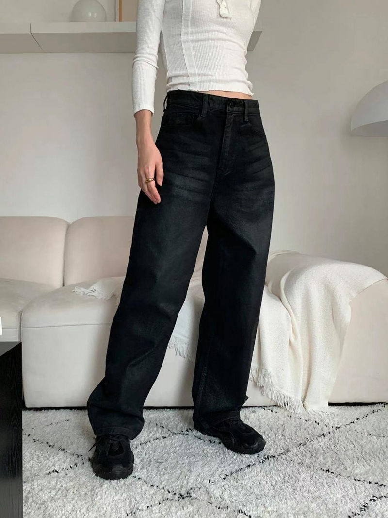 STYLE LAB韓國代購女士新品人氣24秋夏推薦職業熱賣牛仔褲STYLE LAB牛仔褲
