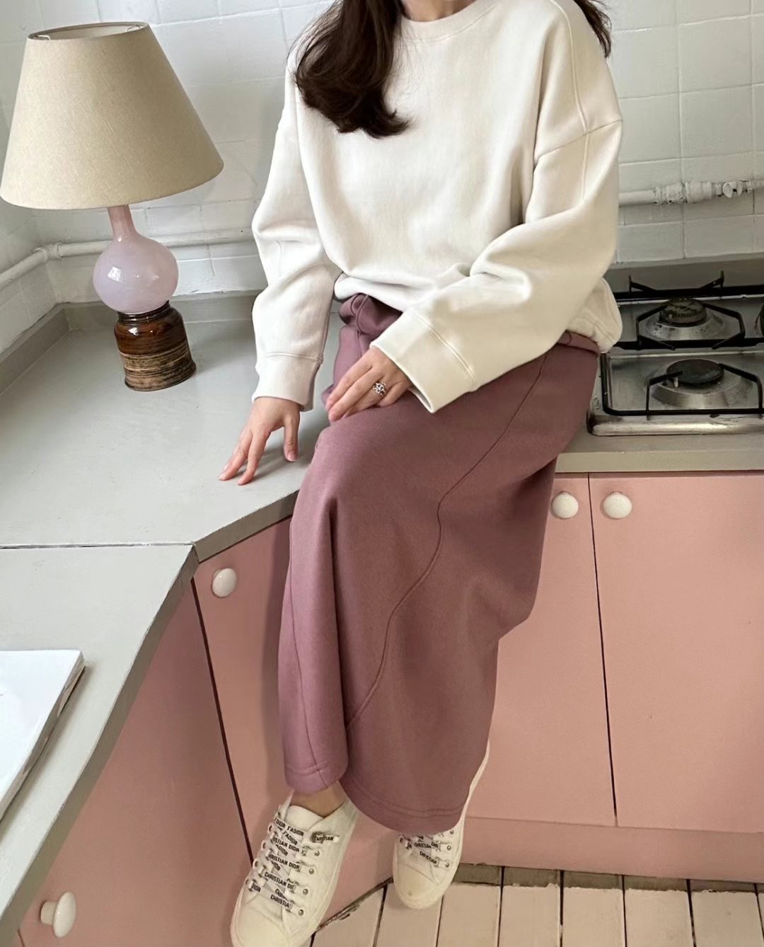 NOLITA東大門實拍女裝新款時尚人氣熱賣職業真品24秋夏長裙NOLITA長裙