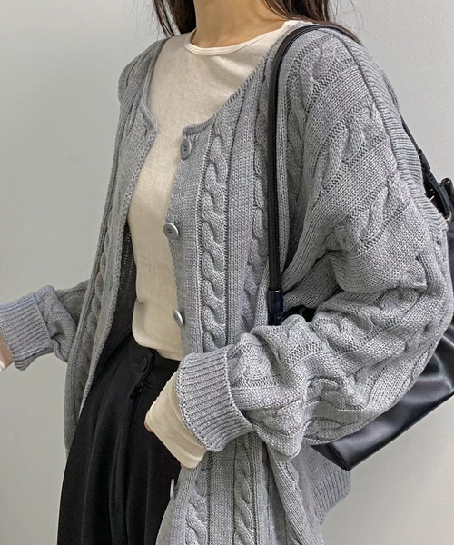 BUBBLE UNDER東大門代購女裝新款職業熱賣真品時尚休閑針織衫NOTICE針織衫