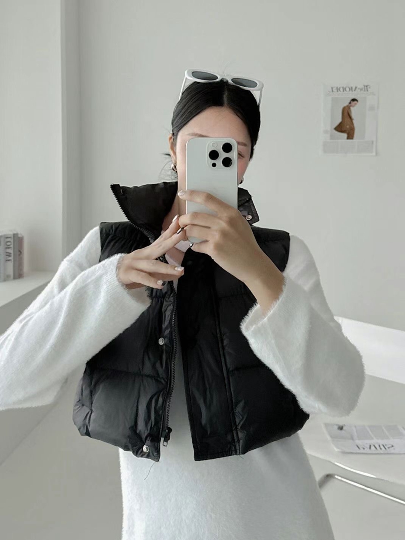 LAURENT東大門實拍女士新款休閑推薦人氣熱賣職業真品馬甲短款LAURENT馬甲