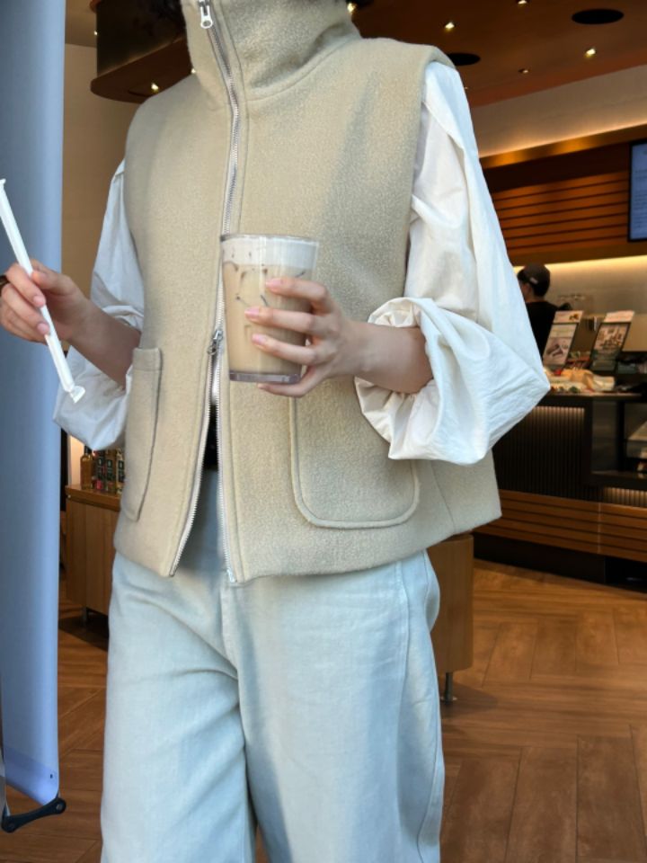 CALLIT韓國直郵東大門實拍女裝新品休閑熱賣人氣24秋冬馬甲CALLIT馬甲