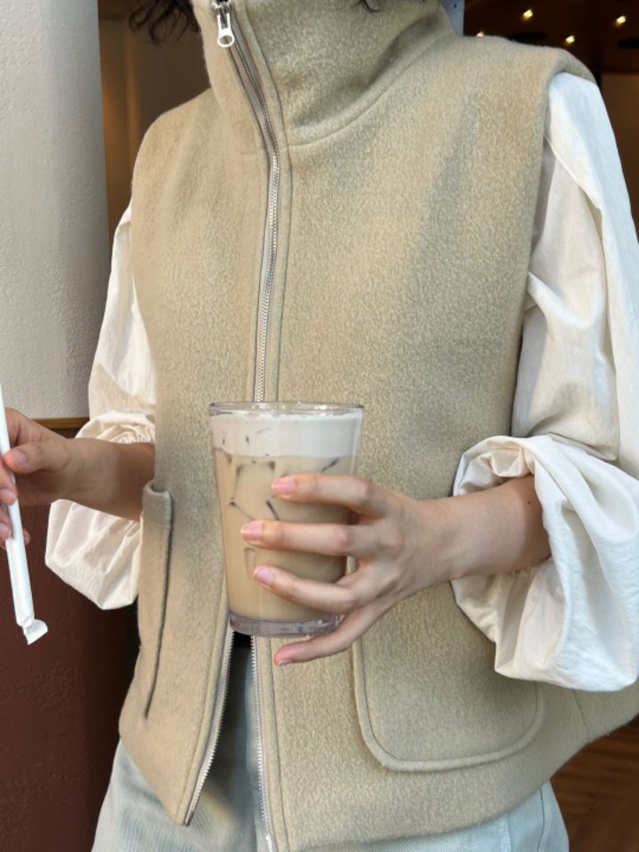 CALLIT韓國直郵東大門實拍女裝新品休閑熱賣人氣24秋冬馬甲CALLIT馬甲