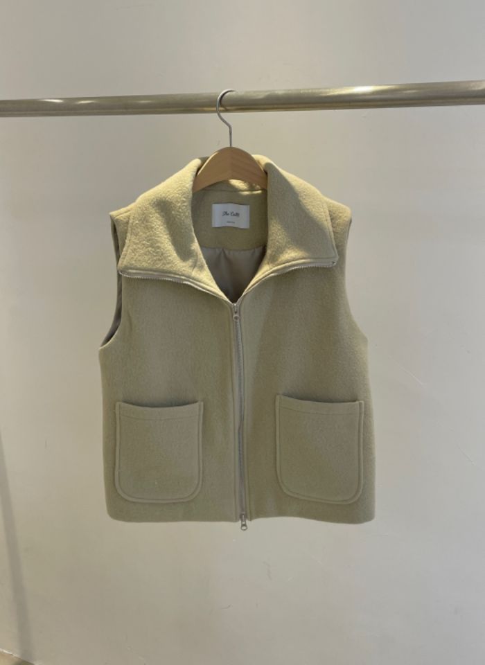 CALLIT韓國直郵東大門實拍女裝新品休閑熱賣人氣24秋冬馬甲CALLIT馬甲圖色1