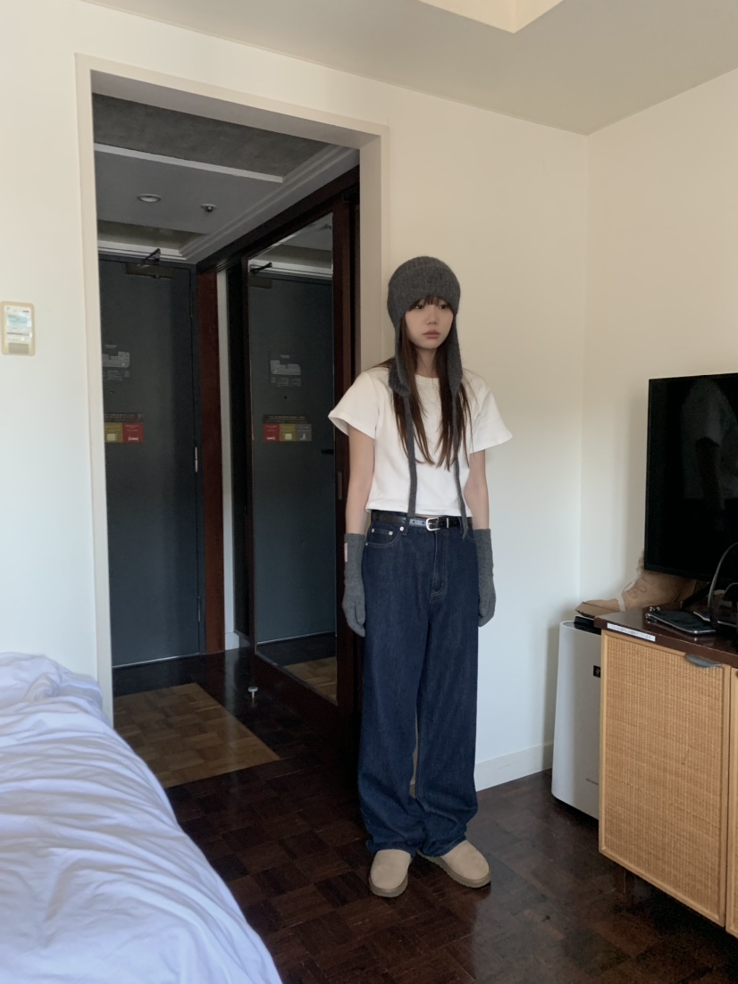 LE BUTTER韓國直郵東大門實拍女裝新品真品人氣熱賣牛仔褲LE BUTTER牛仔褲
