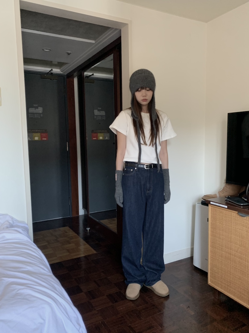 LE BUTTER韓國直郵東大門實拍女裝新品真品人氣熱賣牛仔褲LE BUTTER牛仔褲