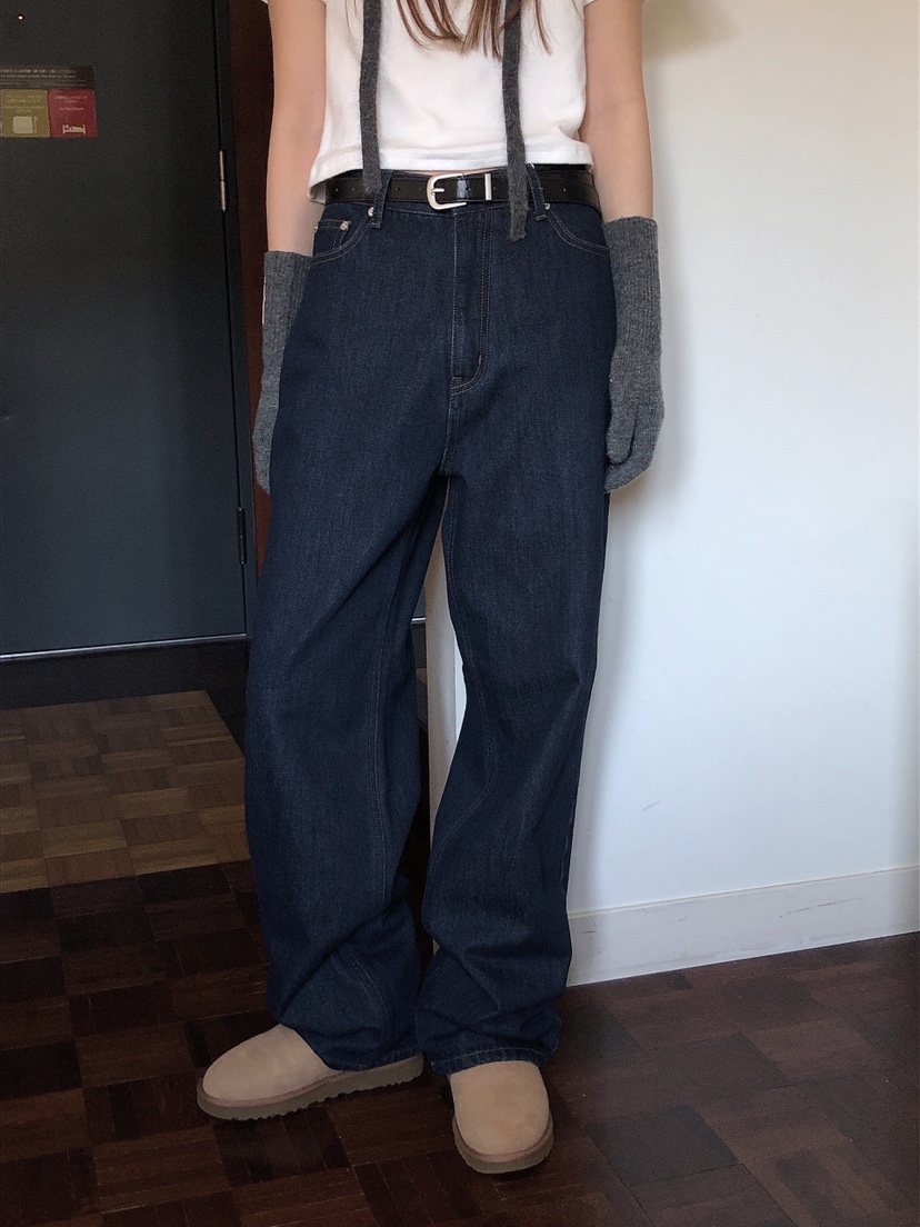 LE BUTTER韓國直郵東大門實拍女裝新品真品人氣熱賣牛仔褲LE BUTTER牛仔褲