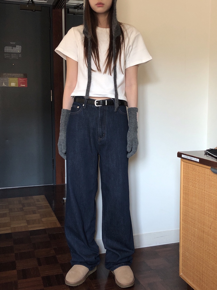 LE BUTTER韓國直郵東大門實拍女裝新品真品人氣熱賣牛仔褲LE BUTTER牛仔褲