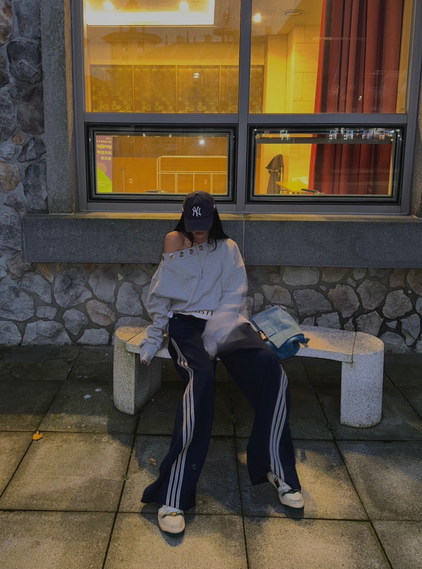 ABBEYLEE韓國直郵東大門實拍女裝新品24秋冬時尚職業休閑褲ABBEYLEE休閑褲