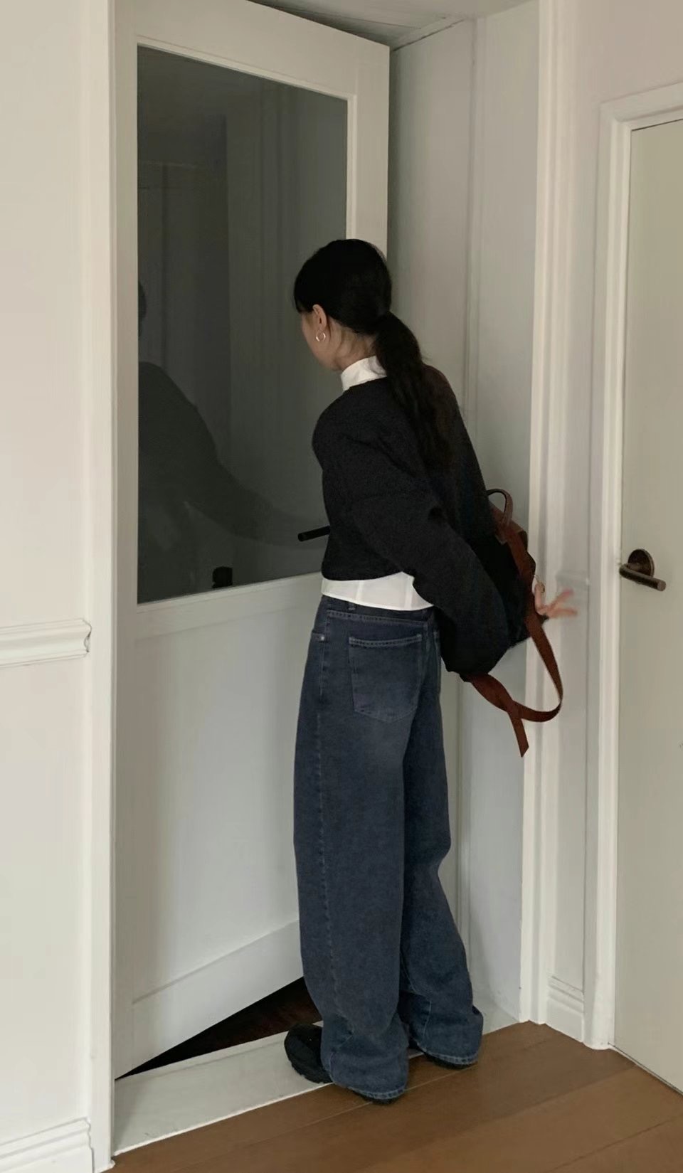 PI2韓國直郵女裝新款真品24秋冬人氣休閑時尚推薦牛仔褲Pi2牛仔褲