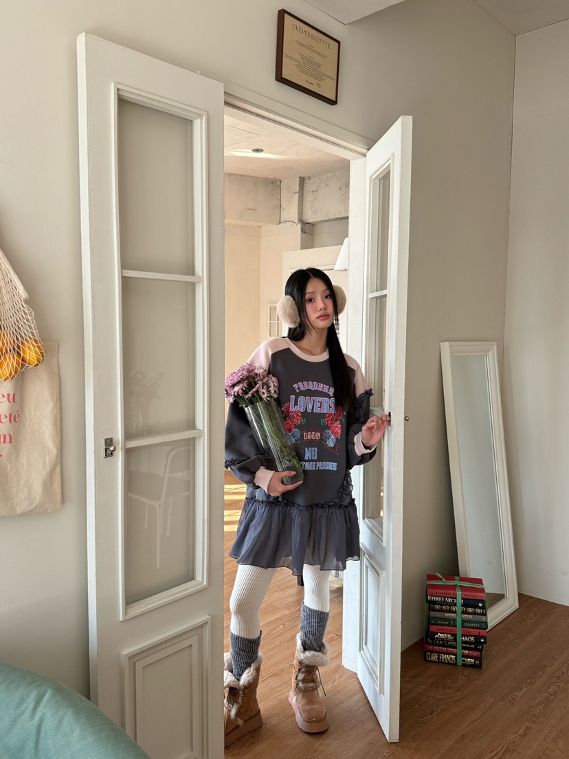 MAISON DE GLORY韓國直郵女裝新品時尚真品休閑人氣連衣裙MAISON DE GLORY連衣裙