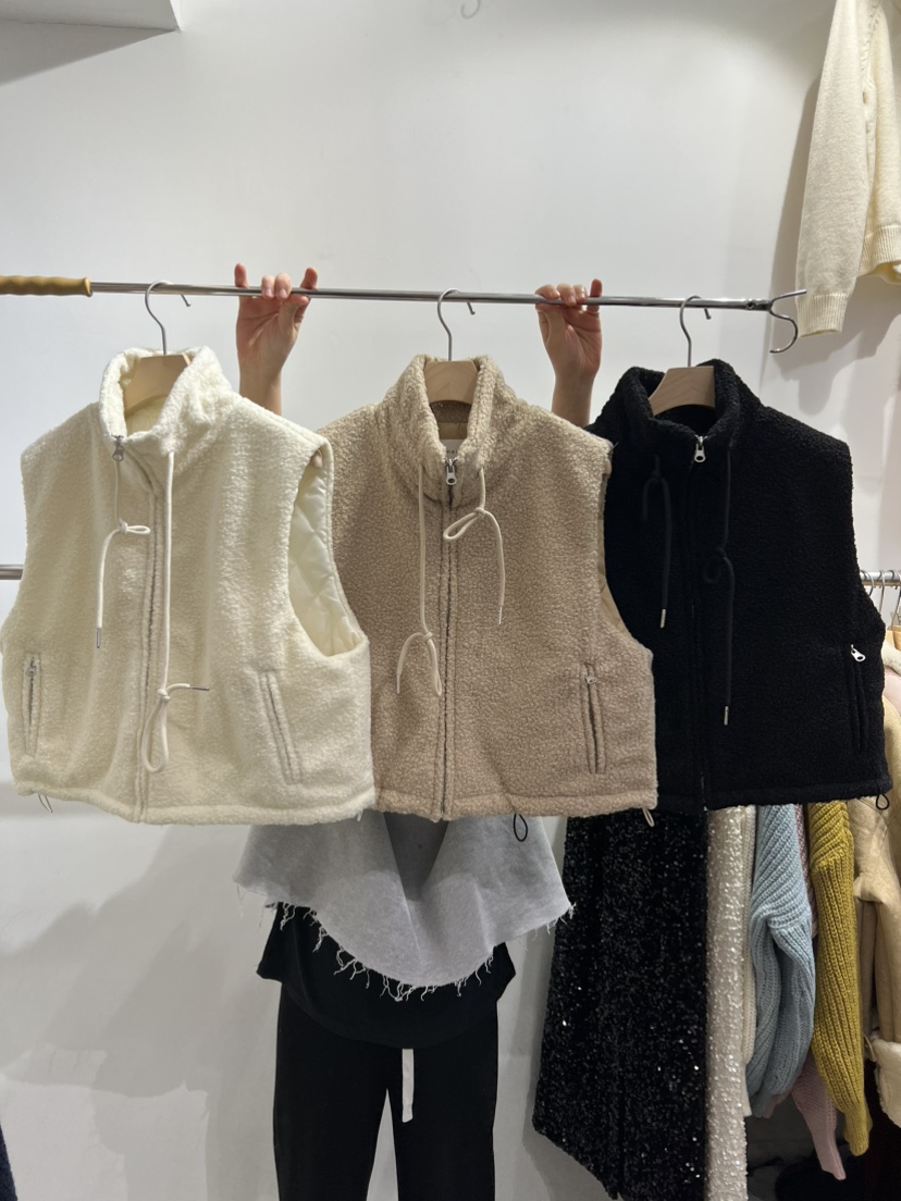 mellor/OLA韓國直郵女裝新品休閑職業推薦熱賣24秋冬馬甲mellor/OLA馬甲